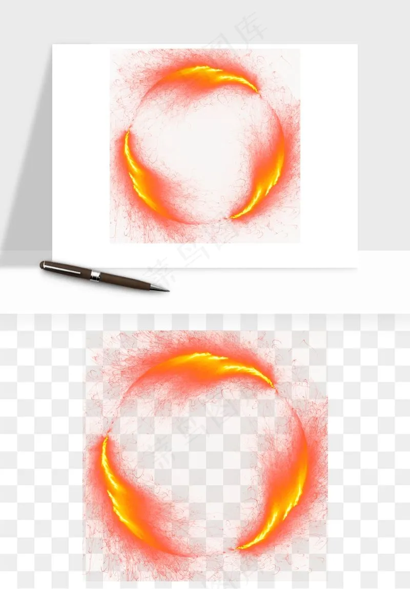 光环光效光圈png免抠