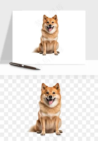 猫咪喵星人狗狗宠物元素png免抠