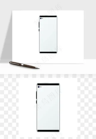 手机边框模型矢量png免抠