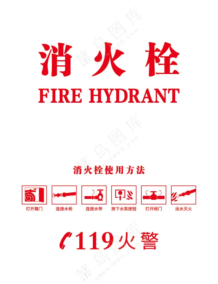 矢量消火栓