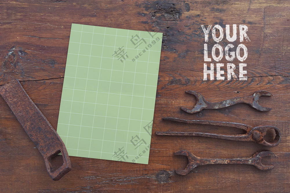 空白海报宣传单psd模板-242