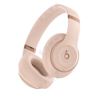 粉色侧面舒适风头戴式耳机样机