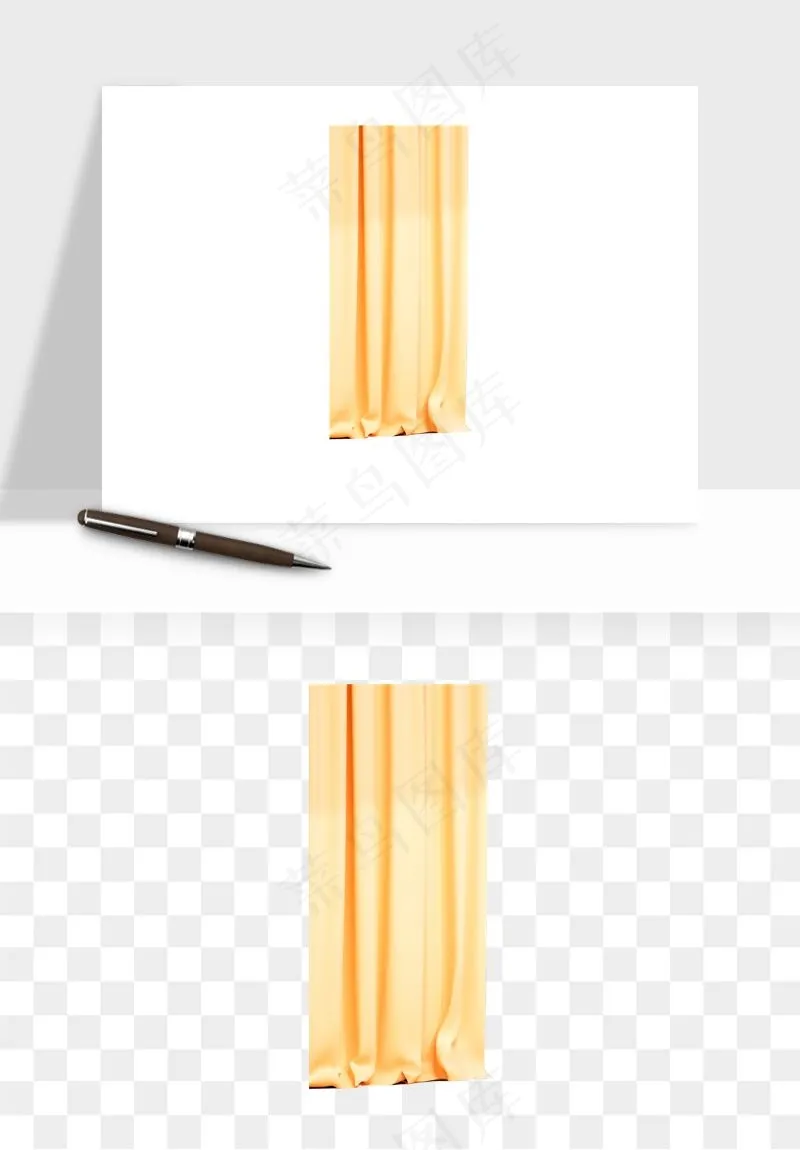 窗帘幕布帷幕png免抠
