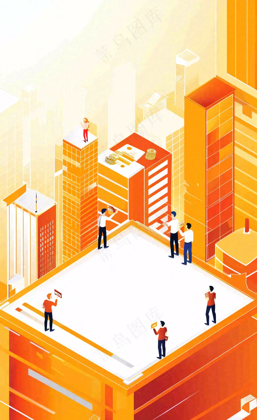 贷款业务借贷金融理财背景