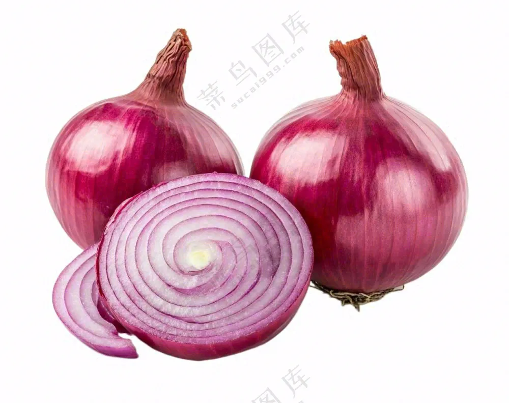 红洋葱蔬菜免抠