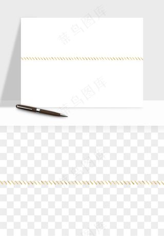 金色植物花环边框png免抠