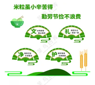 餐厅文化 食堂文化墙文化设计72DPI