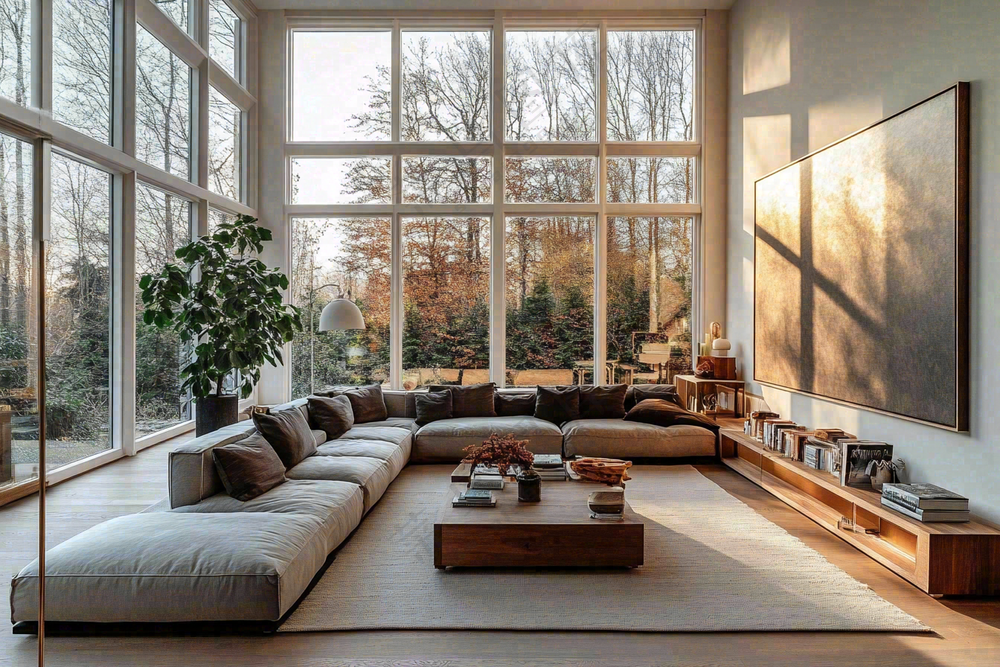 家装家居设计简约风室内装修摄影图