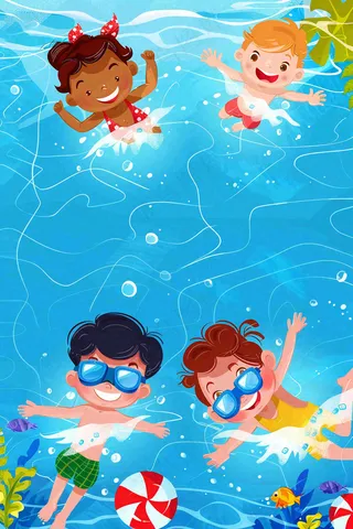 游泳运动培训背景