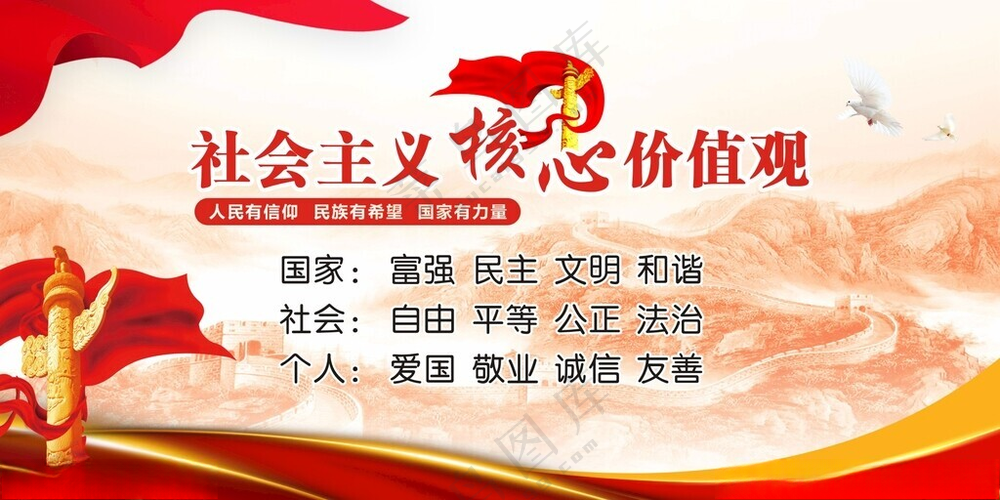 主义核心*价海报