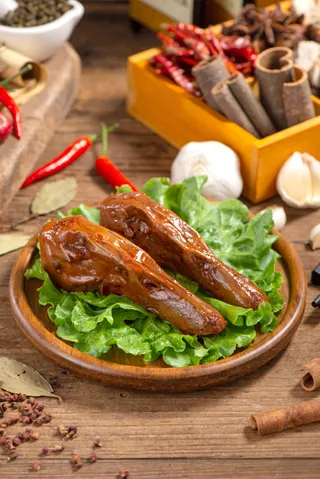 黑鸭头美食图片