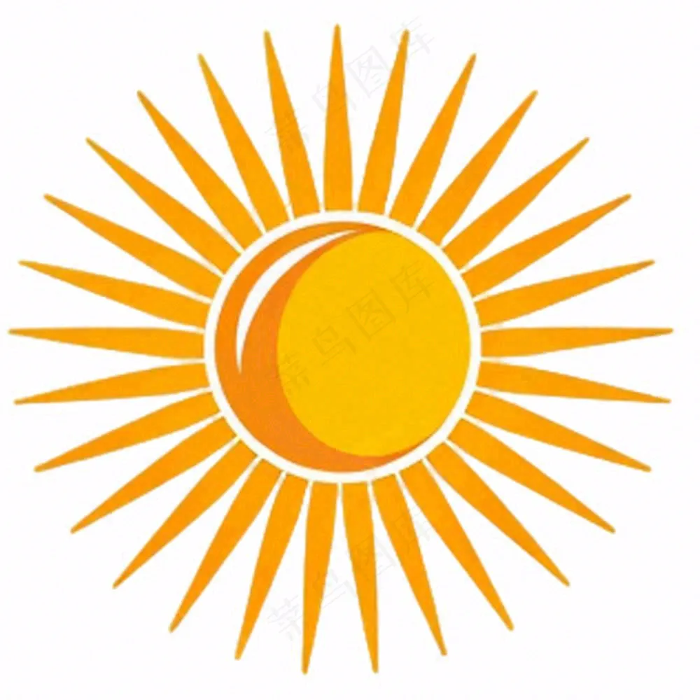 太阳天气卡通免抠