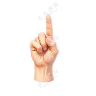 一个手做手势的图片