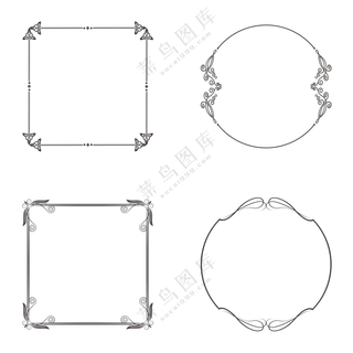 花纹边框元素 (5)