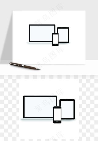 电脑科技产品png免抠