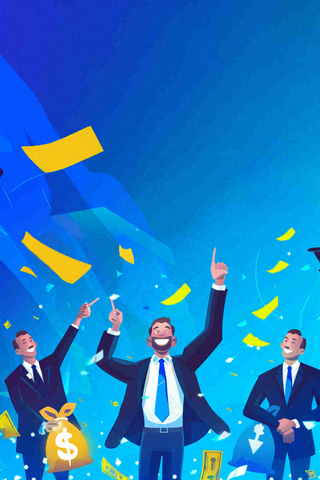 贷款业务借贷金融理财背景