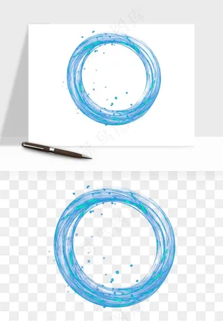 光环光效光圈png免抠