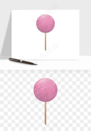棒棒糖圈圈糖png免抠