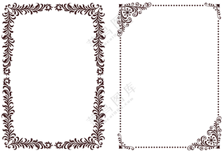 欧式花纹边框 (3)