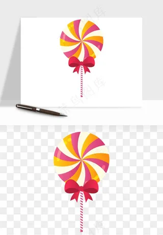棒棒糖圈圈糖png免抠