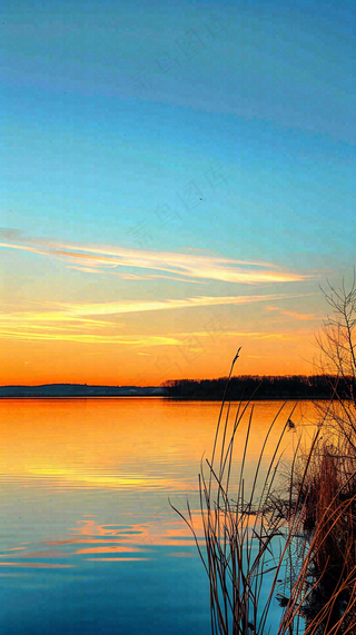 晚安温馨励志摄影图