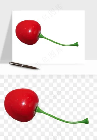 樱桃车厘子水果png免抠