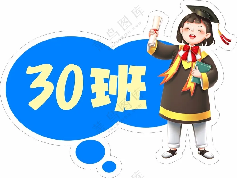 毕业季手举牌异形代言牌高考加油牌