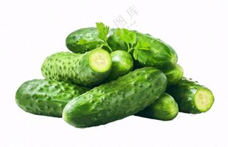 青瓜黄瓜蔬菜免抠