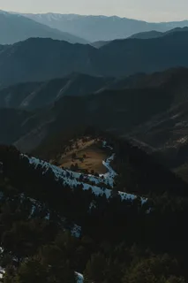 暮色中的山谷居所 暮色中的山谷居所