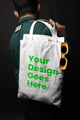 09文创帆布袋手提袋购物袋样机