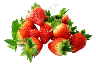 水果草莓红色酸甜多汁免扣素材