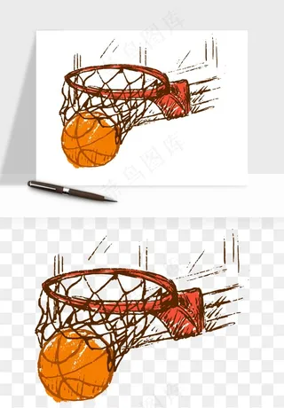 篮球篮球架png免抠
