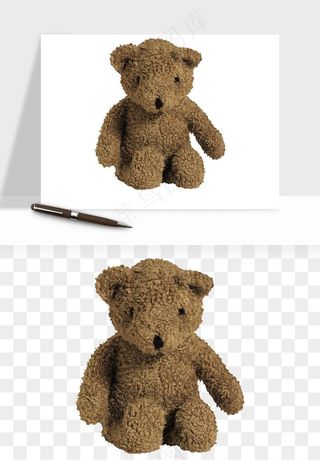 泰迪熊玩具熊png免抠