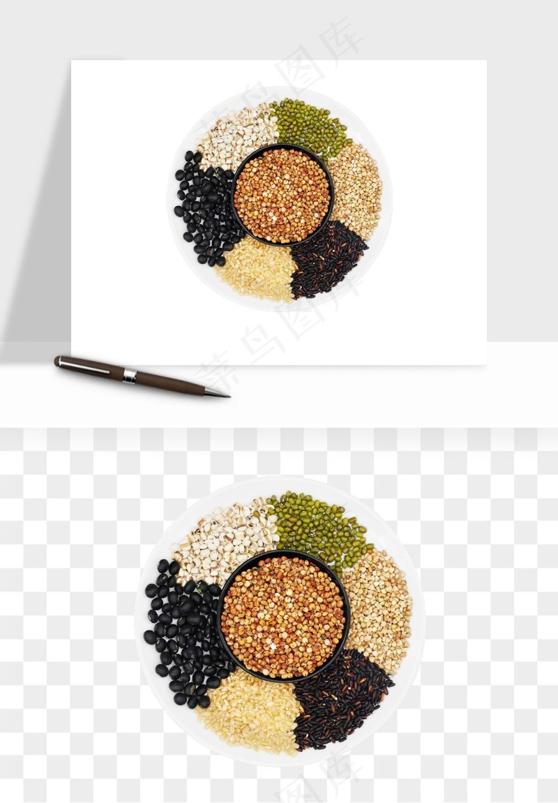 五谷粮食大豆png免抠图