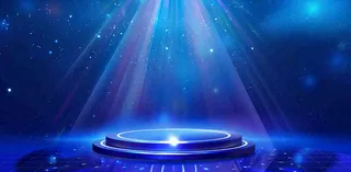 数码科技线光几何背景