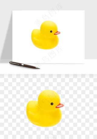 小黄鸭png免抠