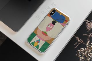 iPhoneX文创手机壳样机手机壳印花贴图样机-22