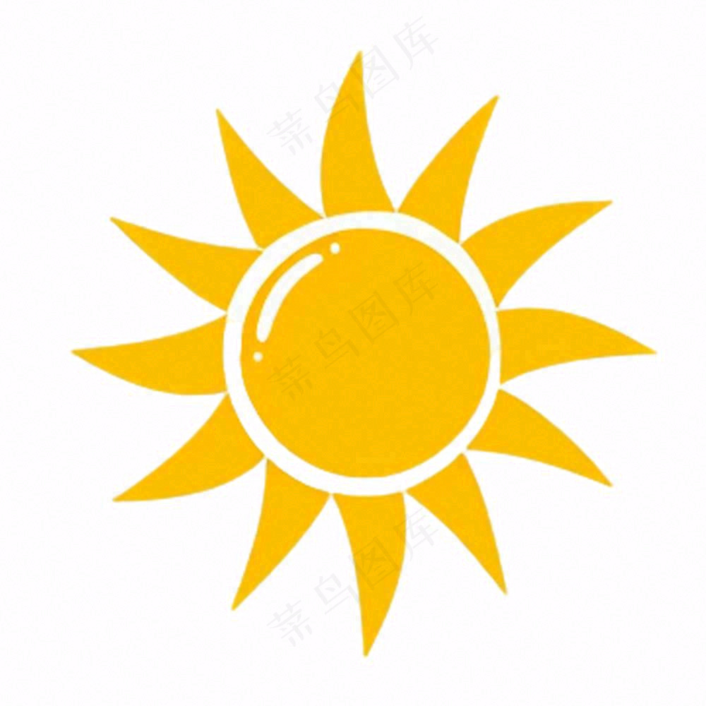太阳天气卡通免抠