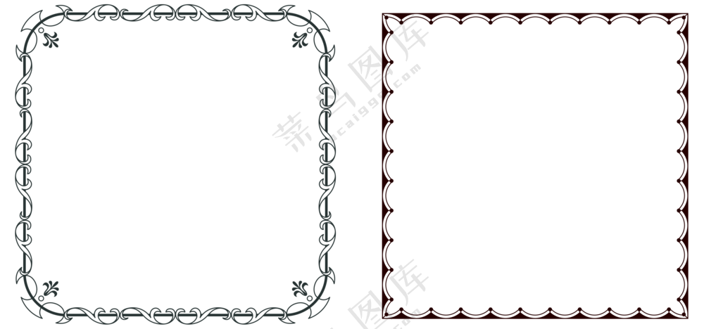 欧式花纹边框 (10)