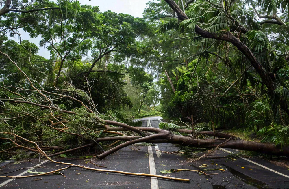 台风预警天气自然灾害