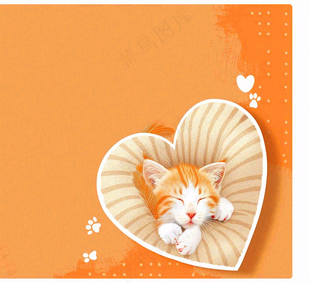 宠物常识宠物攻略猫狗卡通插画背景