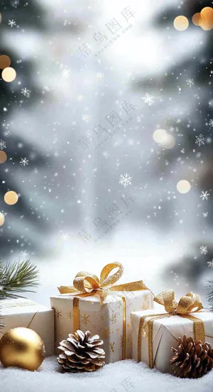 平安夜圣诞节背景