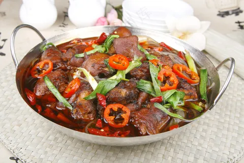 羊肉锅仔美食图片