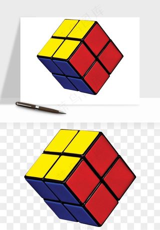 游戏魔方玩具png免抠