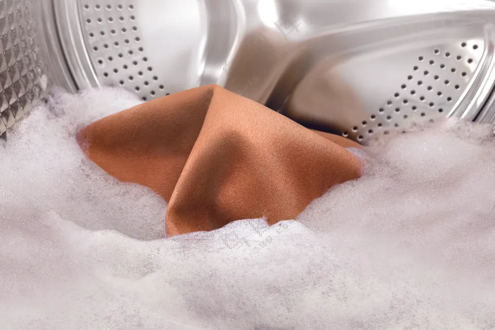 摄影-洗羊绒大衣