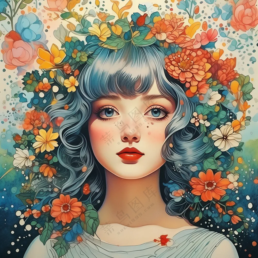 花花少女图片