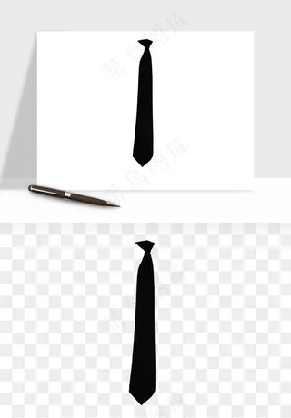 卡通领带png免抠