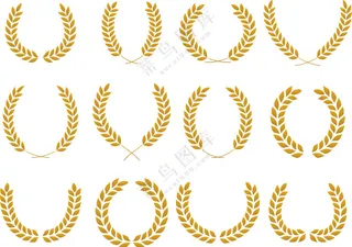 麦穗矢量文件
