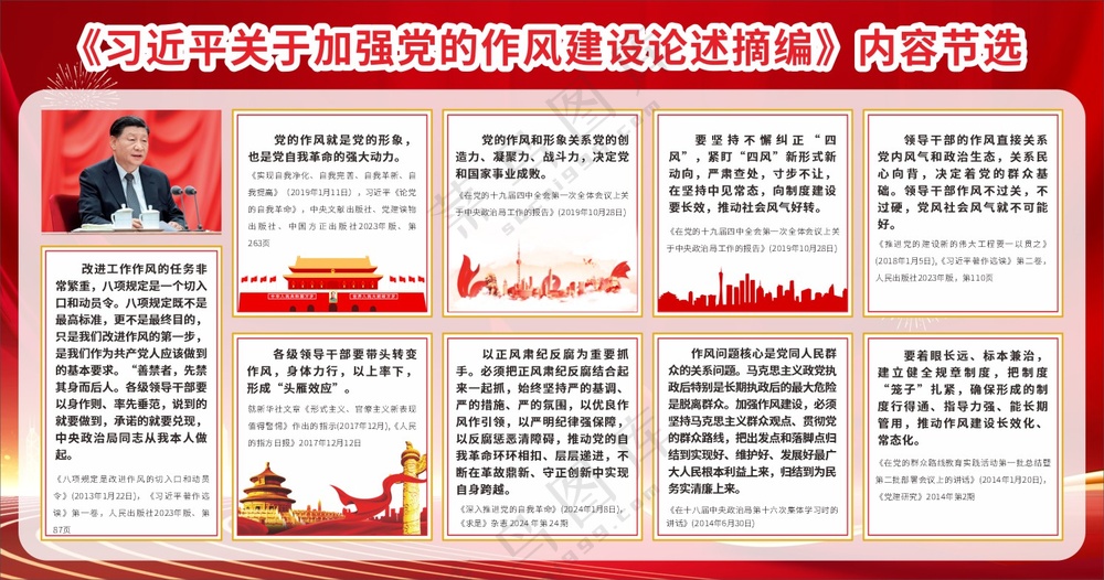 加强党风建设
