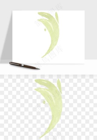 清新手绘植物png免抠